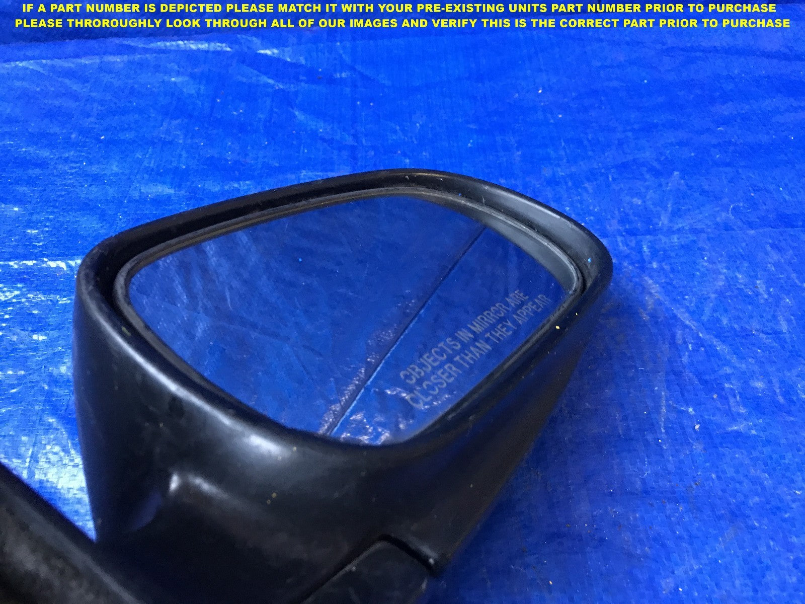 OEM 1992 1993 1994 ACURA VIGOR PASSENGER RIGHT SIDE VIEW MIRROR E6019050  5
