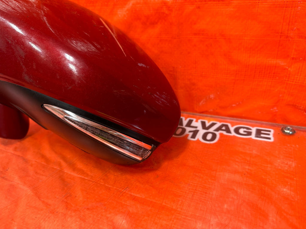 14 16 LEXUS IS250 IS350   DRIVER LEFT SIDE VIEW MIRROR   7 WIRE COUNT   OEM RED4