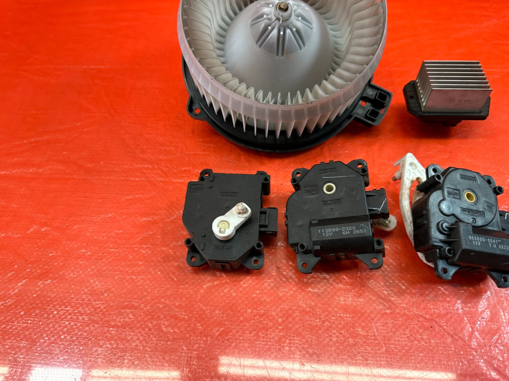 04 08 ACURA TSX   HVAC AIR CONDITIONING AC BLOWER MOTOR & RESISTOR KIT   OEM 1969