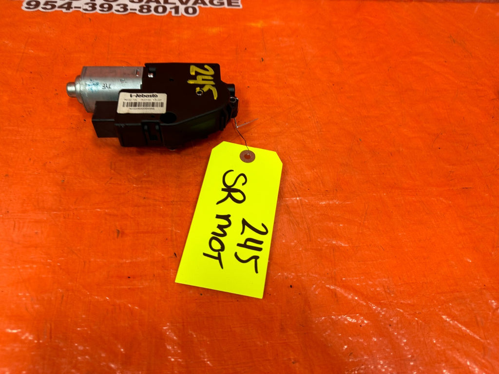 08 15 INFINITI G37 2D COUPE   SUNROOF MOONROOF SLIDING ROOF   MOTOR   OEM #2454