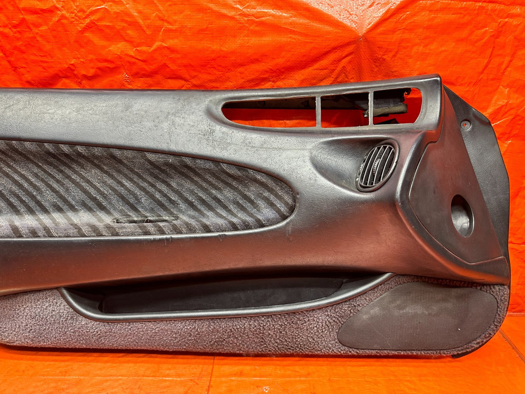 92 96 HONDA PRELUDE LEFT DRIVER DOOR PANEL CARD INSERT LINER OEM #3325