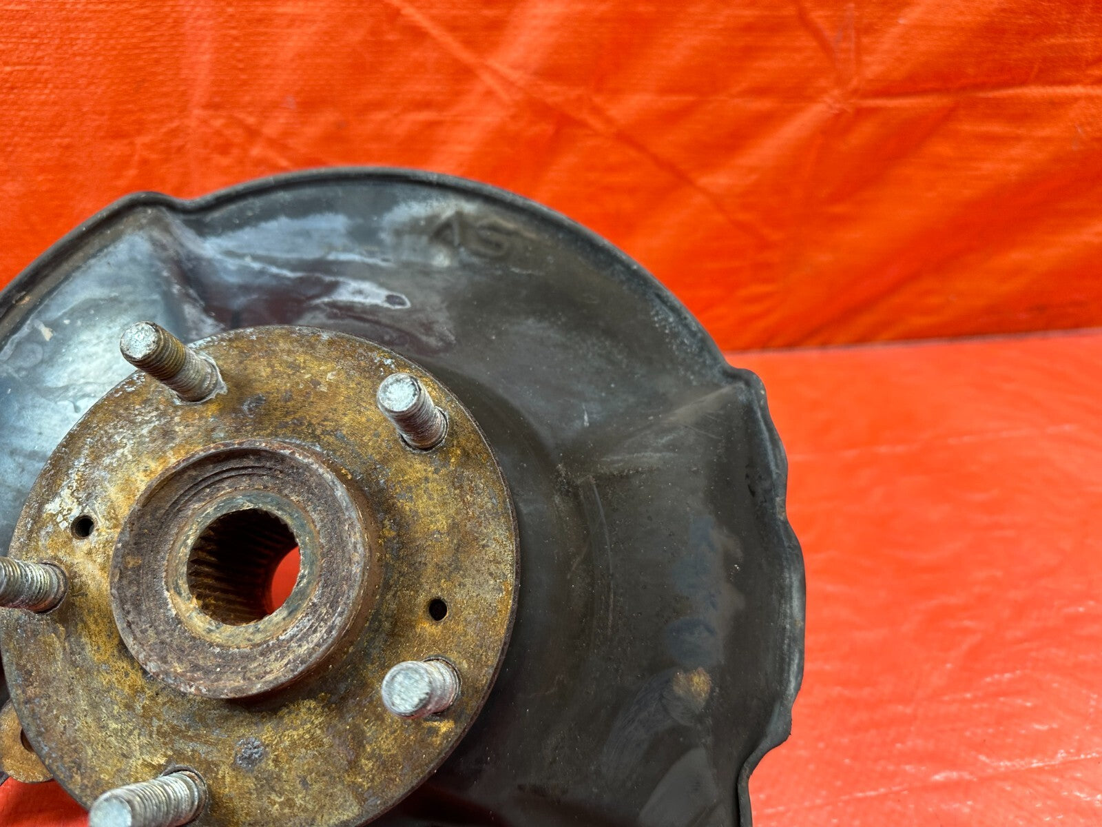 06 11 HONDA CIVIC SI   DRIVER LEFT FRONT SPINDLE KNUCKLE HUB 36MM   OEM OE #2233