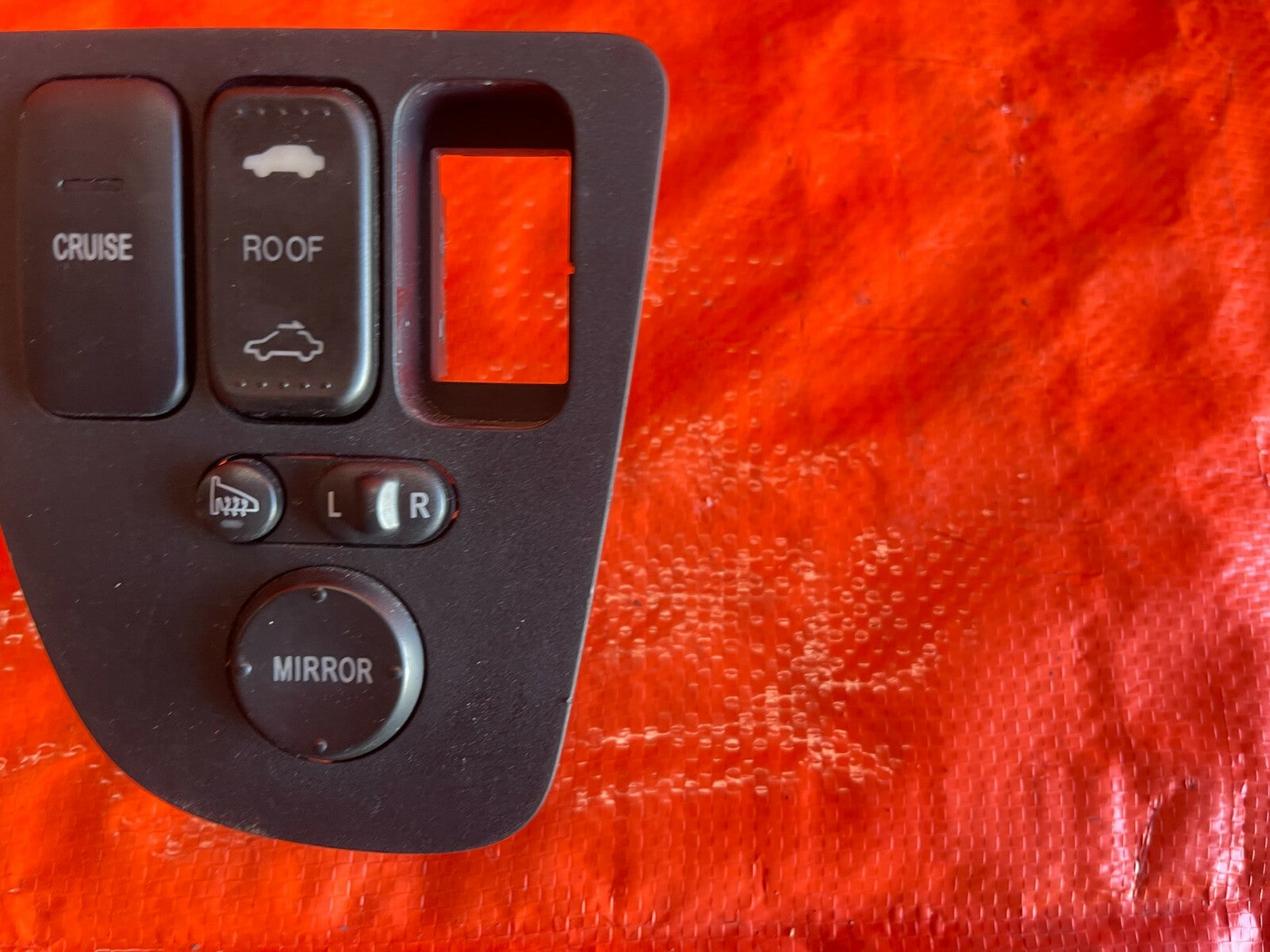 05 06 ACURA TYPE S CRUISE CONTROL SUNROOF HEATED POWER MIRROR SWITCH   OEM #565