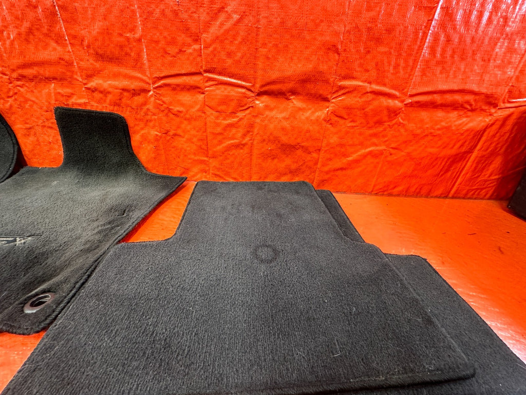 09 14 ACURA TSX   FLOOR MAT SET   BLACK COLOR   LEFT RIGHT FRONT REAR   OEM #3054