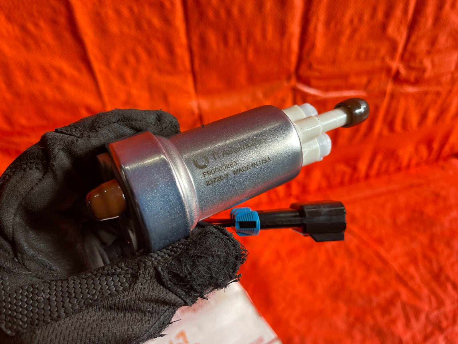 TI AUTOMOTIVE F90000285 470 LPH IN TANK ELECTRIC GASOLINE GAS FUEL PUMP UNIT #677