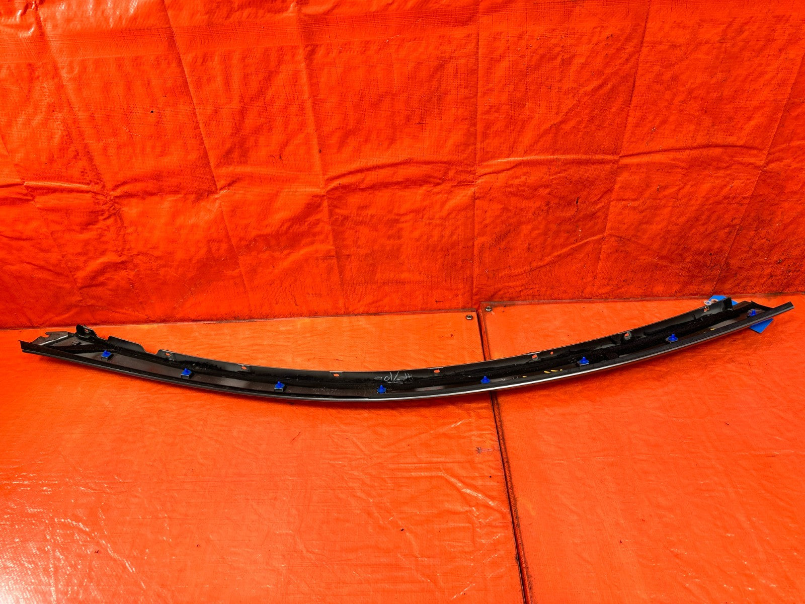 08 15 INFINITI G37 & Q60 COUPE   EXTERIOR A PILLAR MOLDING TRIM   LEFT SIDE OEM13