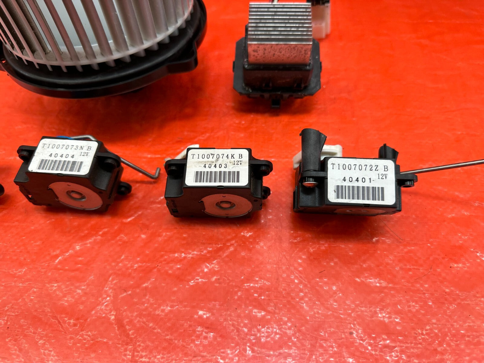 15 20 SUBARU WRX & STI HVAC AIR CONDITIONING AC BLOWER MOTOR & RESISTOR OEM #1825