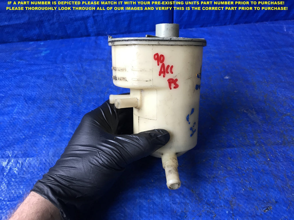 OEM 1990 1991 1992 1993 HONDA ACCORD POWER STEERING RESERVOIR TANK  0
