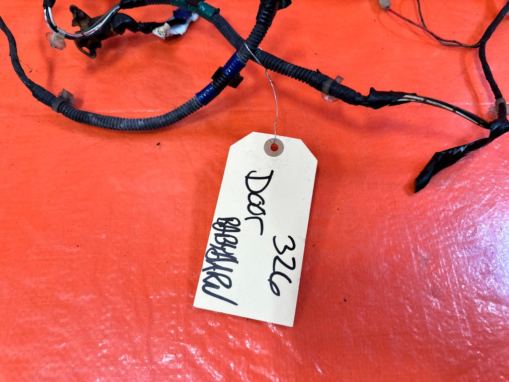 90 91 HONDA CIVIC HATCHBACK   LEFT & RIGHT DOOR SPEAKER WIRE HARNESS   OEM 3278