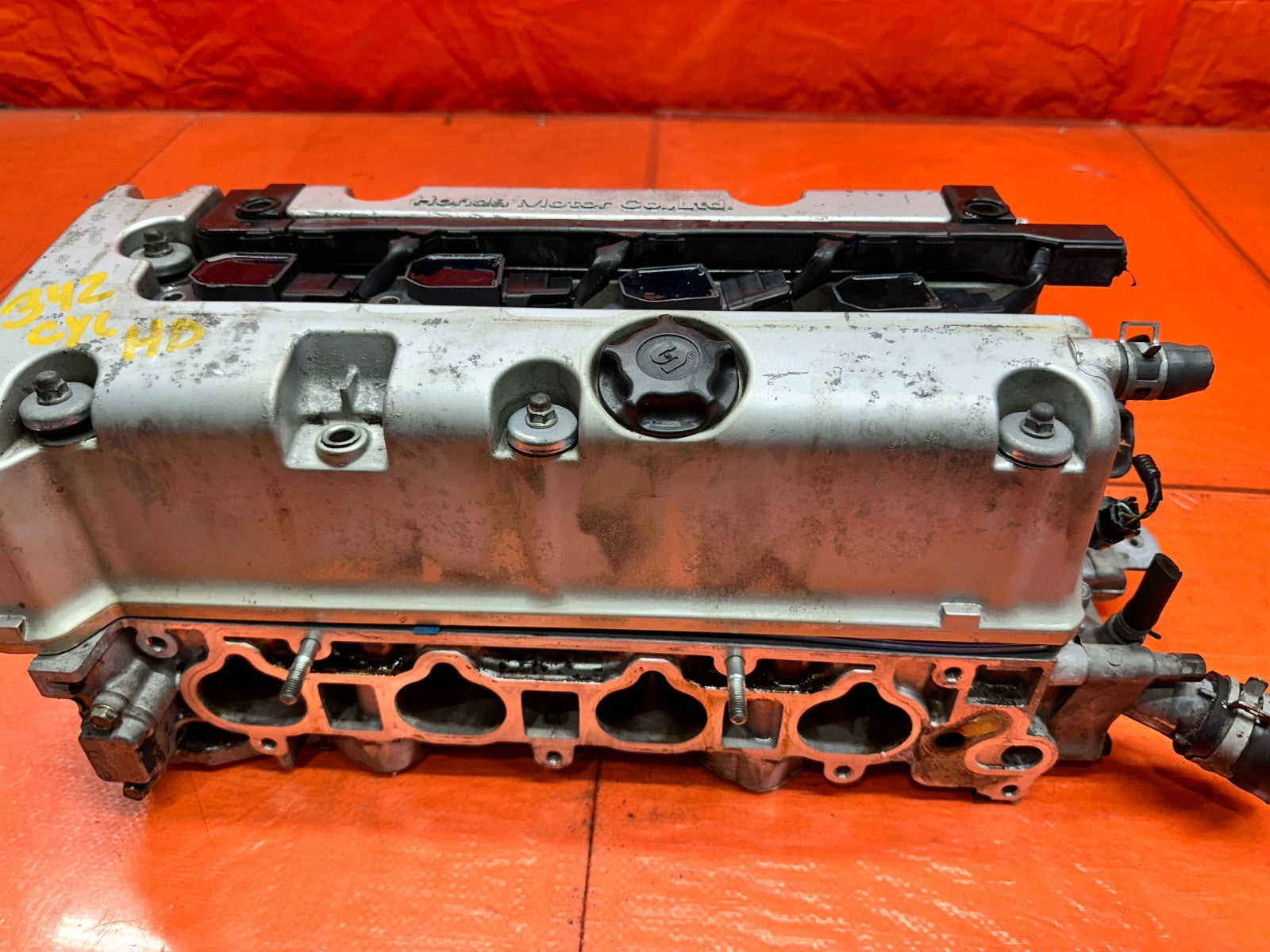 04-05 ACURA TSX 2.4L K24A2 COMPLETE CYLINDER HEAD VALVES RBB VTEC OEM - NO CAMS!7