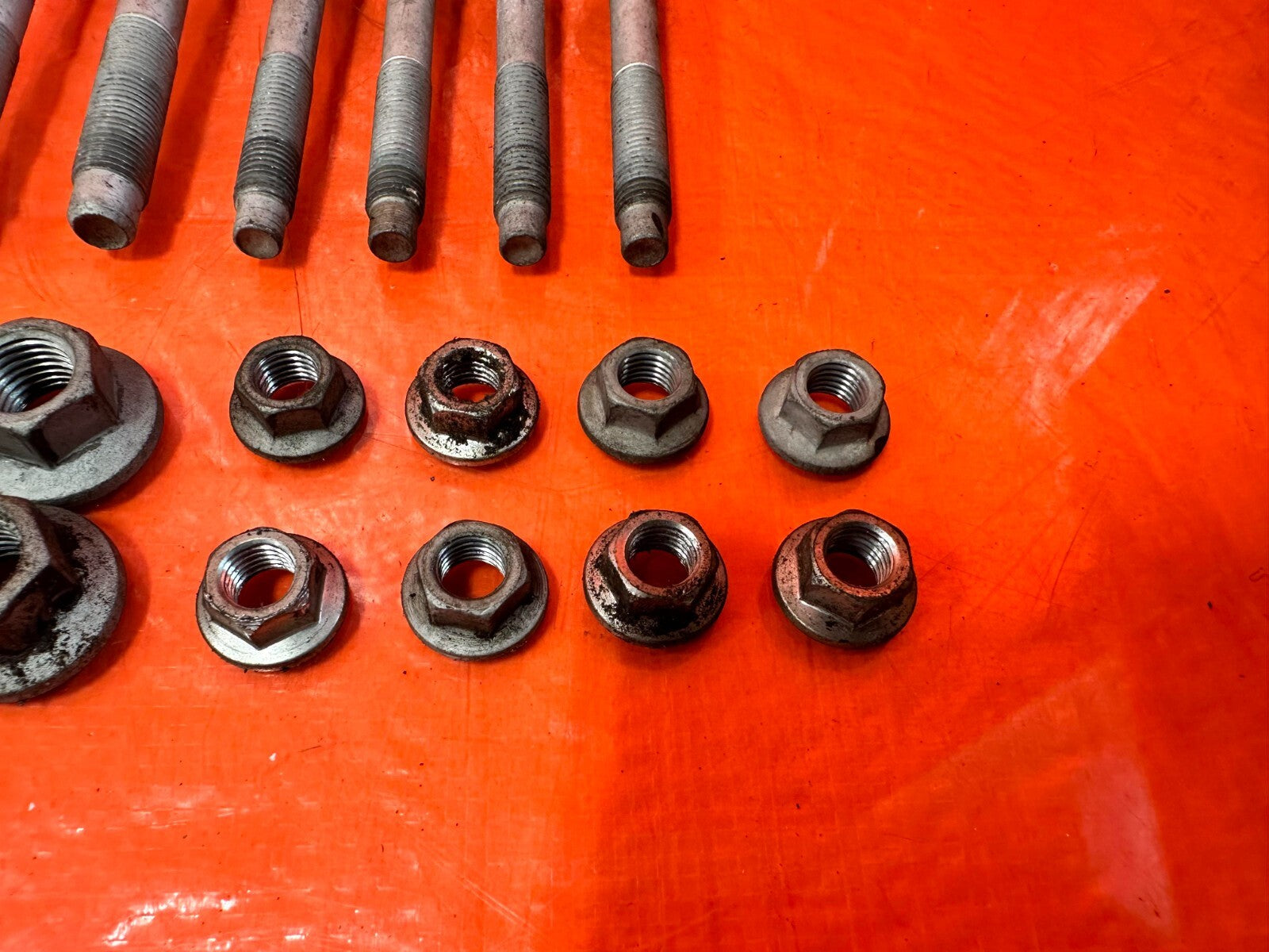 17 20 INFINITI Q60   FRONT SUBFRAME CROSSMEMBER K FRAME BOLTS   OEM #2895