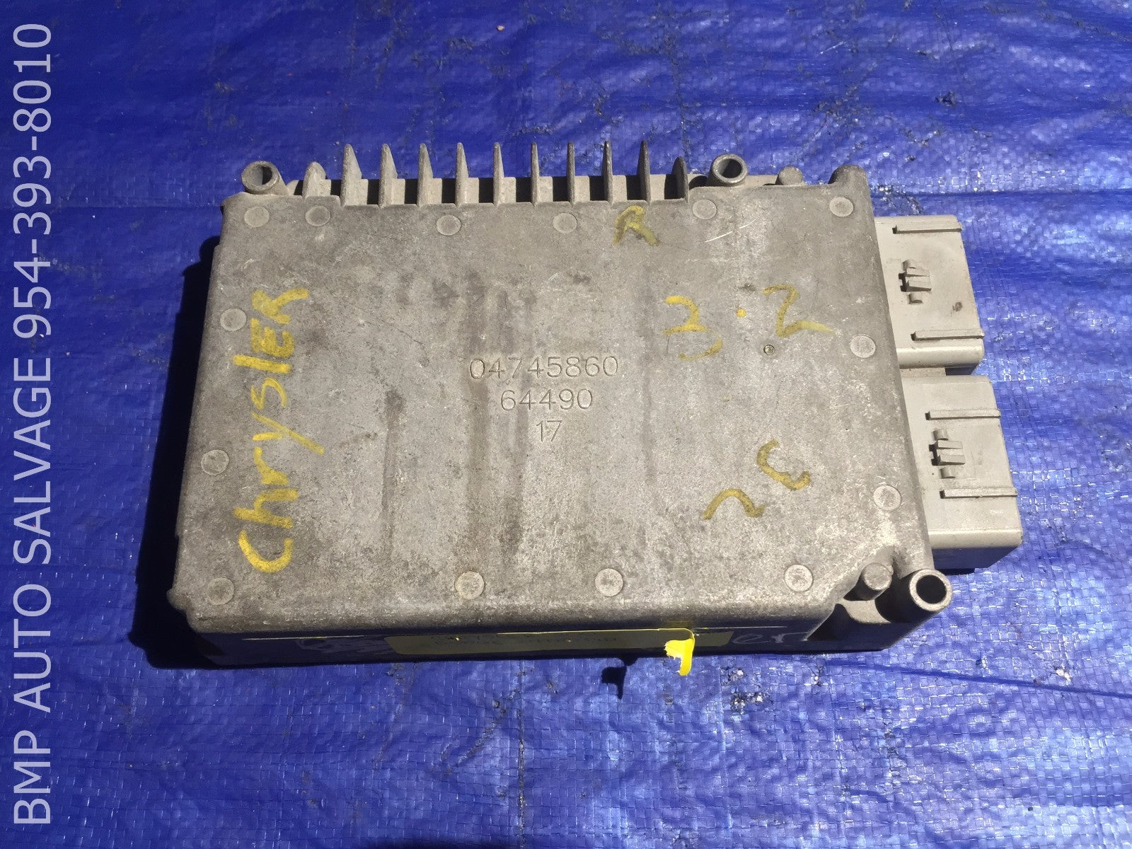 OEM 2000 DODGE INTREPID ECU P04896350AF ENGINE COMPUTER BRAIN ECM #11120