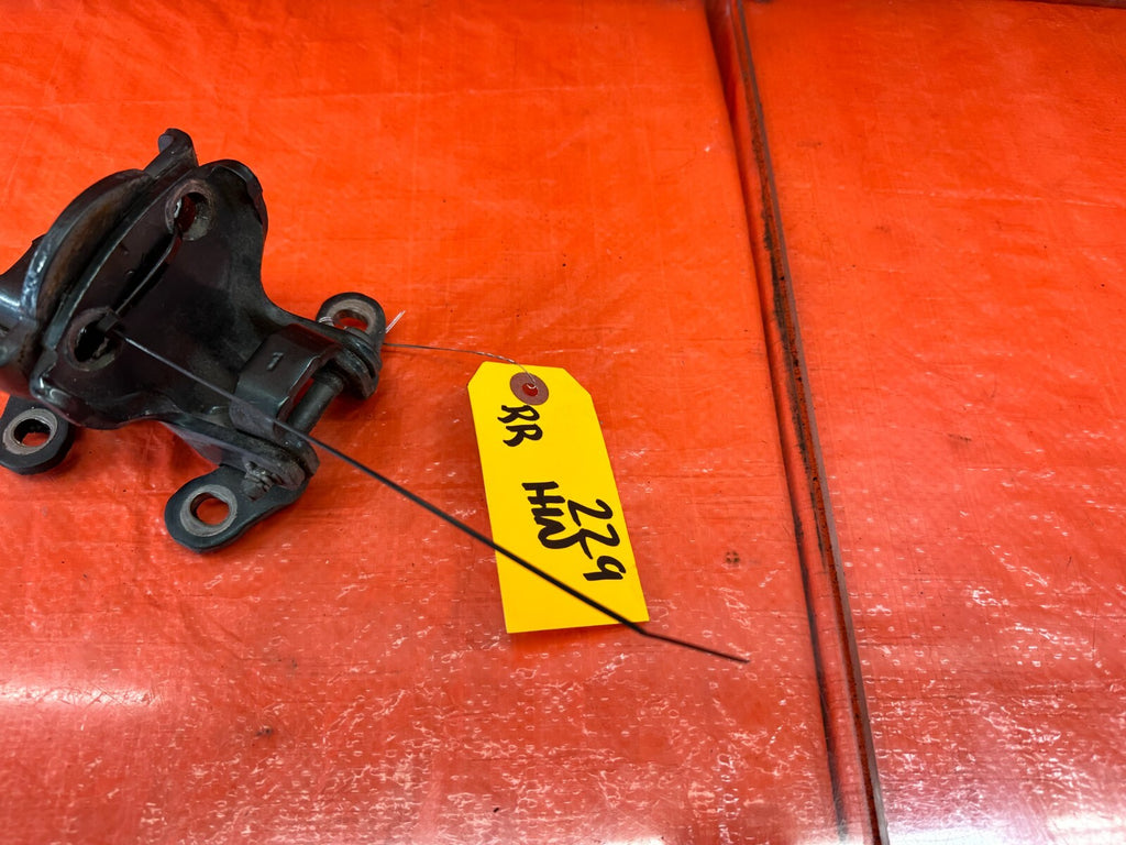 90 01 ACURA INTEGRA SEDAN   RIGHT REAR DOOR HINGE SET   UPPER & LOWER   OEM #2291