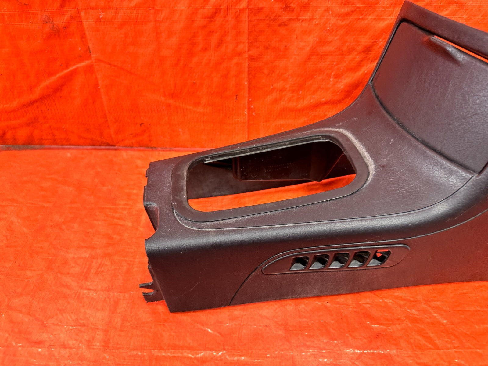 93 97 HONDA DEL SOL   MANUAL SHIFTER CENTER CONSOLE TRIM BEZEL   OEM #2952
