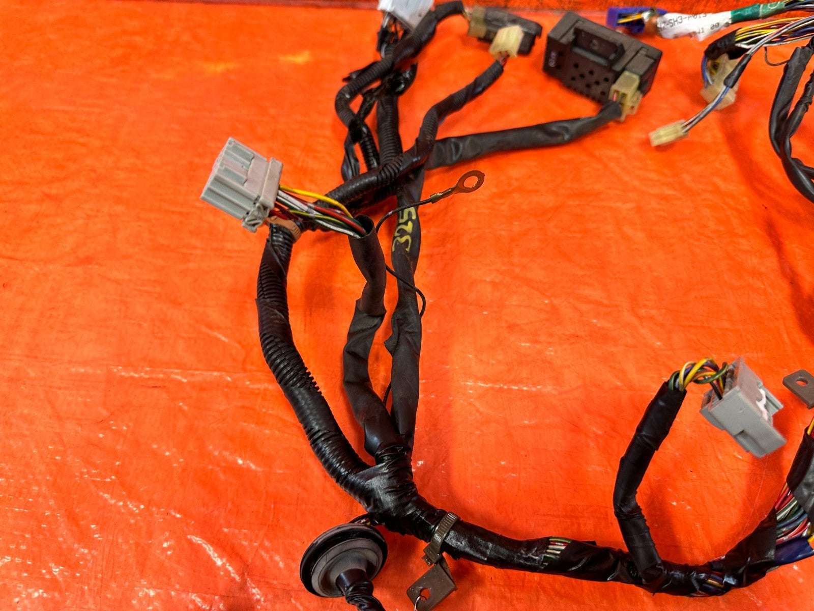 90 91 HONDA CIVIC SI 5 SPEED MANUAL GAUGE CLUSTER HARNESS 32117 SH3 A01 OEM #3255