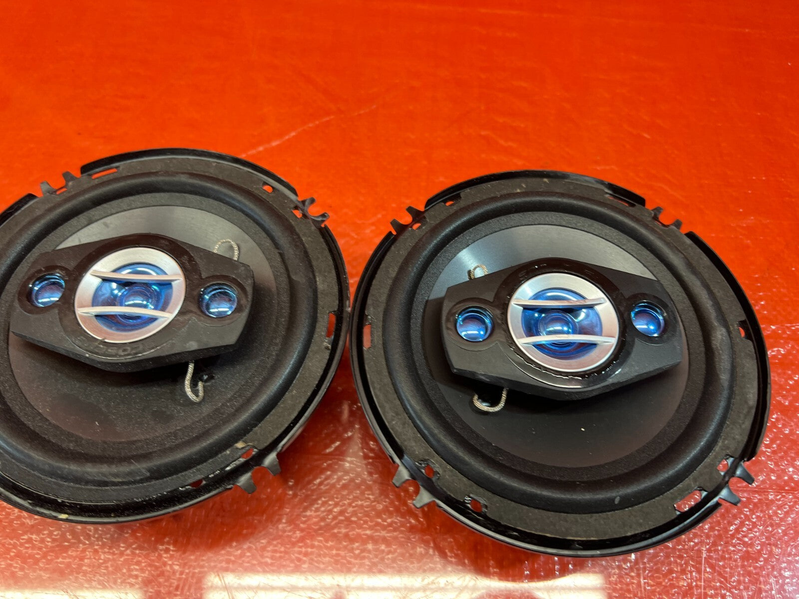 AUDIO DRIFT BRAND DA A1683S SPEAKER SET OF 2 TWO   USED SPEAKER SET / PAIR #1374