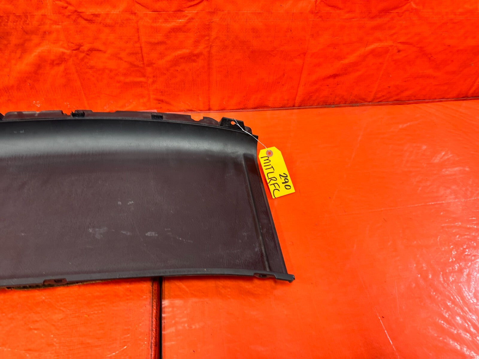 00 09 HONDA S2000   REAR SOFT TOP TRAY TRIM PLASTIC   OEM FACTORY OE #2901