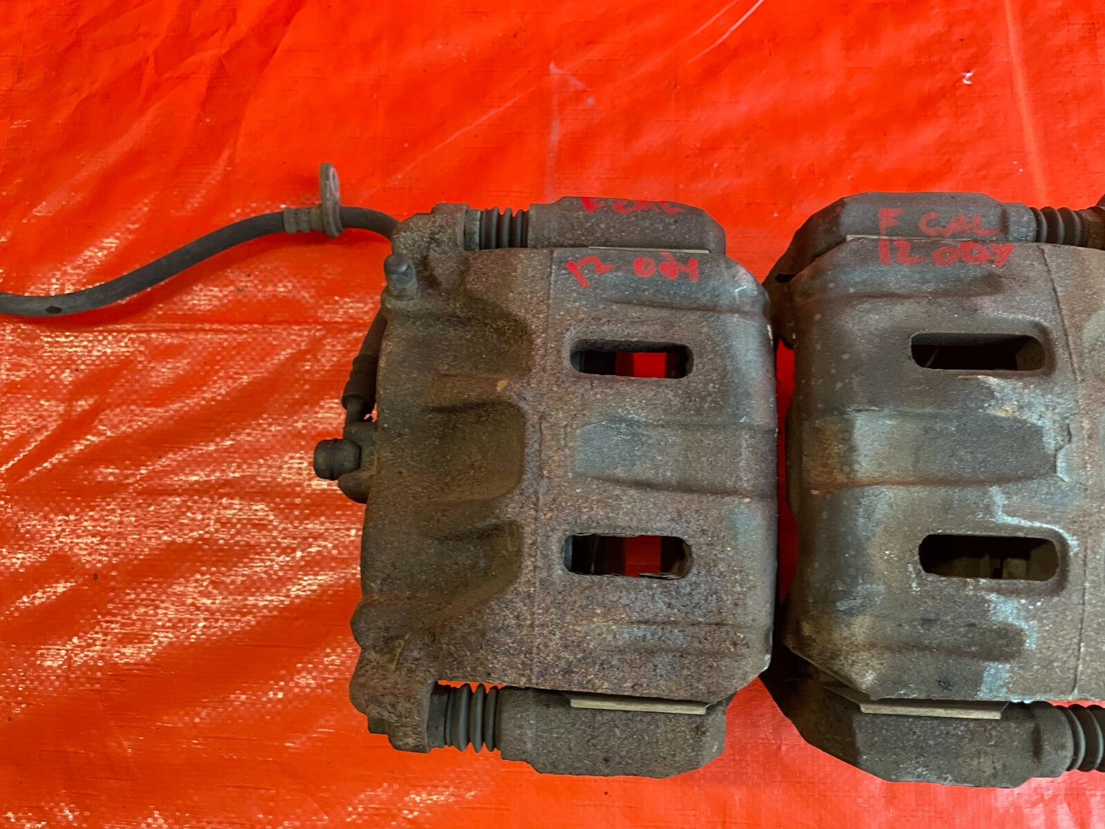 11 17 HONDA ODYSSEY   FRONT   BRAKE CALIPER SET   LEFT RIGHT CALIPERS   OEM OE5
