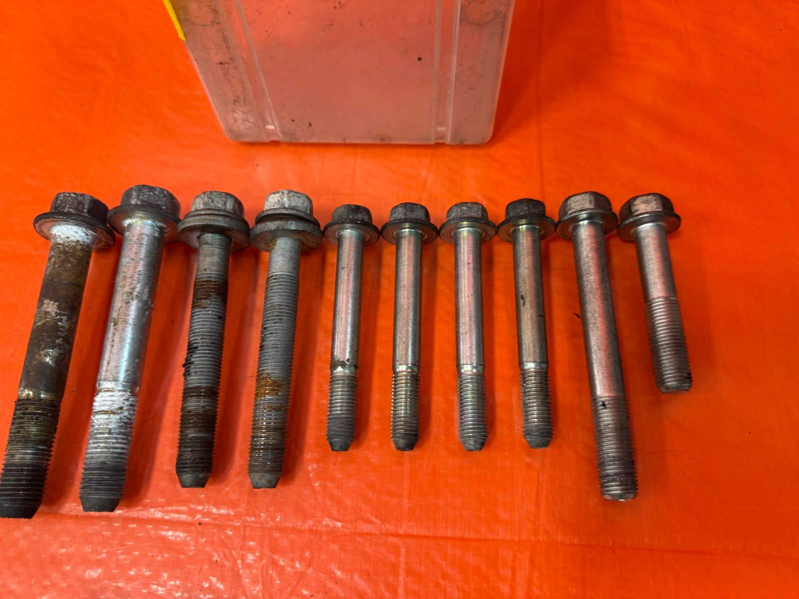 09 14 ACURA TSX   COMPLETE FRONT CONTROL ARM BOLTS HARDWARE   OEM 3214