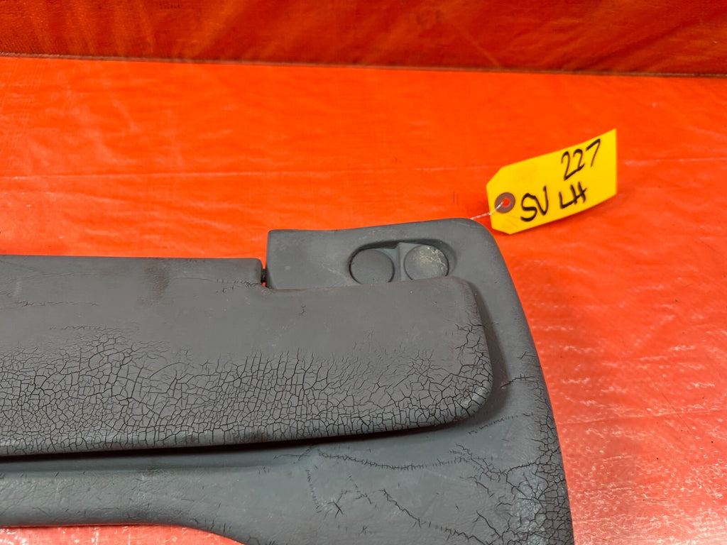 1994 94 HONDA DEL SOL   SUN VISOR   DRIVER LEFT SIDE   GRAY COLOR   OEM #2273