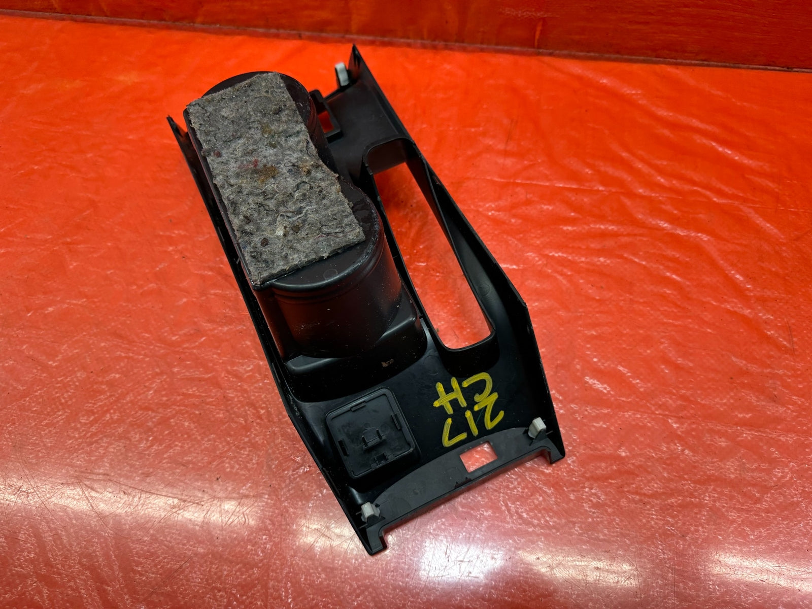 08 15 LANCER EVOLUTION X EVO 10   CUP HOLDER CONSOLE NON HEATED SEATS   OEM #2178