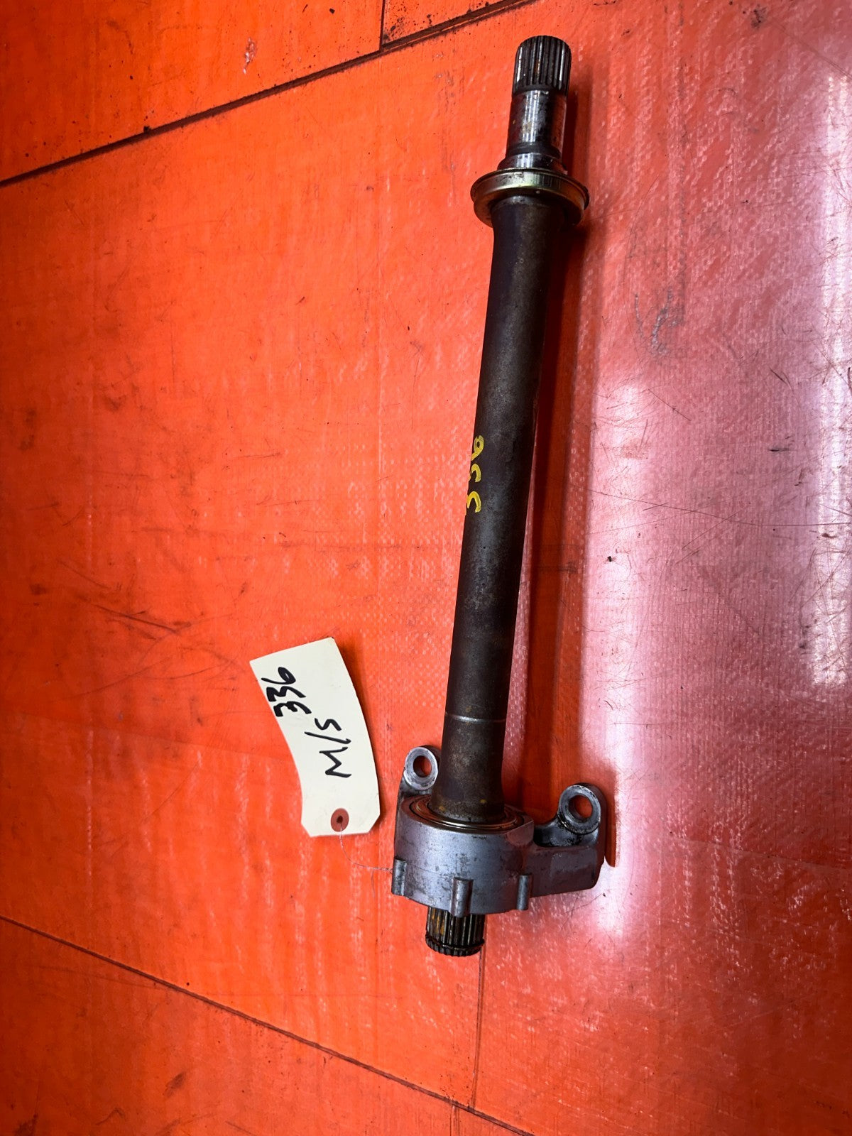 97 01 HONDA PRELUDE 2.2L MT MANUAL TRANSMISSION HALF INTERMEDIATE MID SHAFT #3360