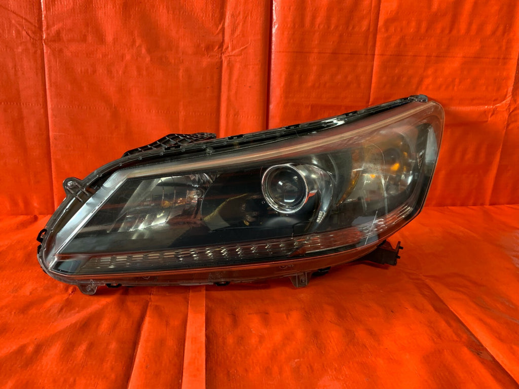 OEM 2012 2014 2015 HONDA ACCORD SEDAN   DRIVER LEFT HEADLIGHT HEADLAMP   NON LED0