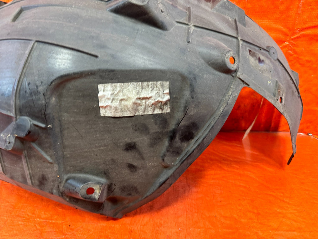 08 15 INFINITI G37 Q60 RIGHT PASS FRONT FENDER LINER SPLASH SHIELD REAR HALF 3299