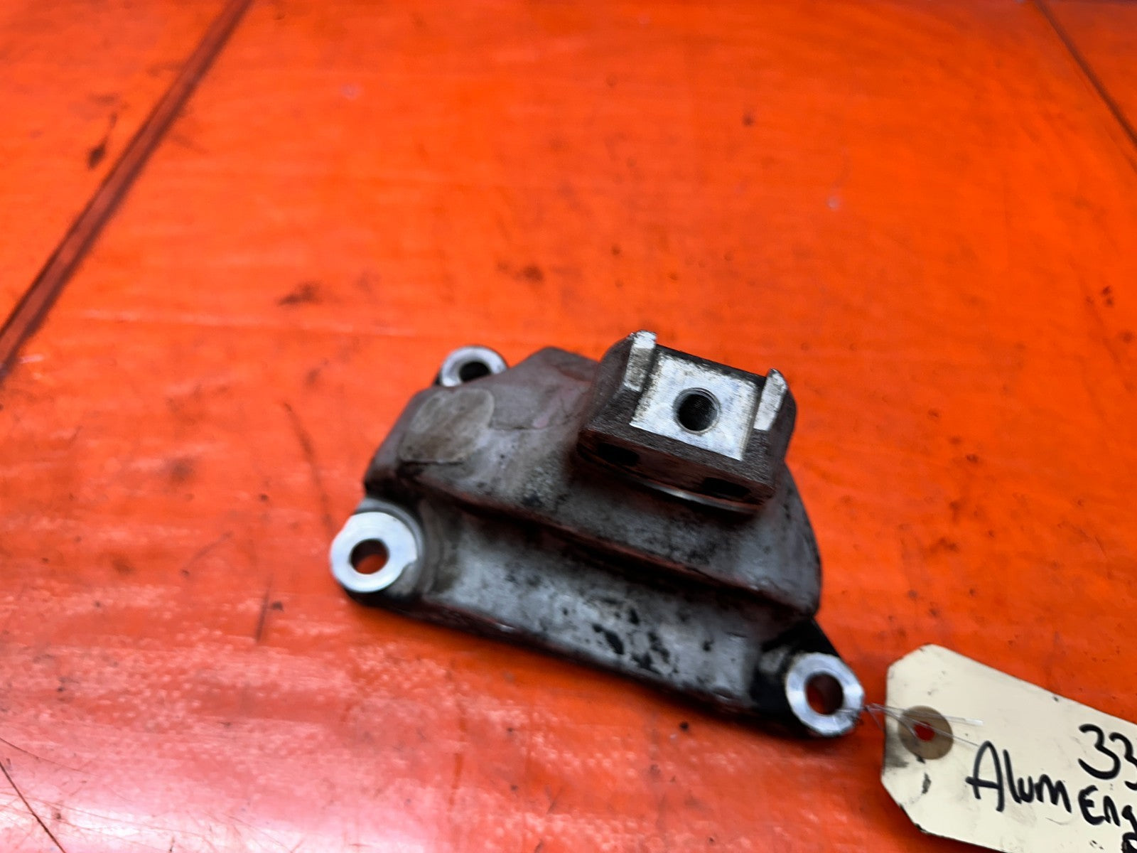 04-05 ACURA TSX 2.4L K24A2 ALUMINUM ENGINE MOTOR MOUNT BRACKET OEM #339-27