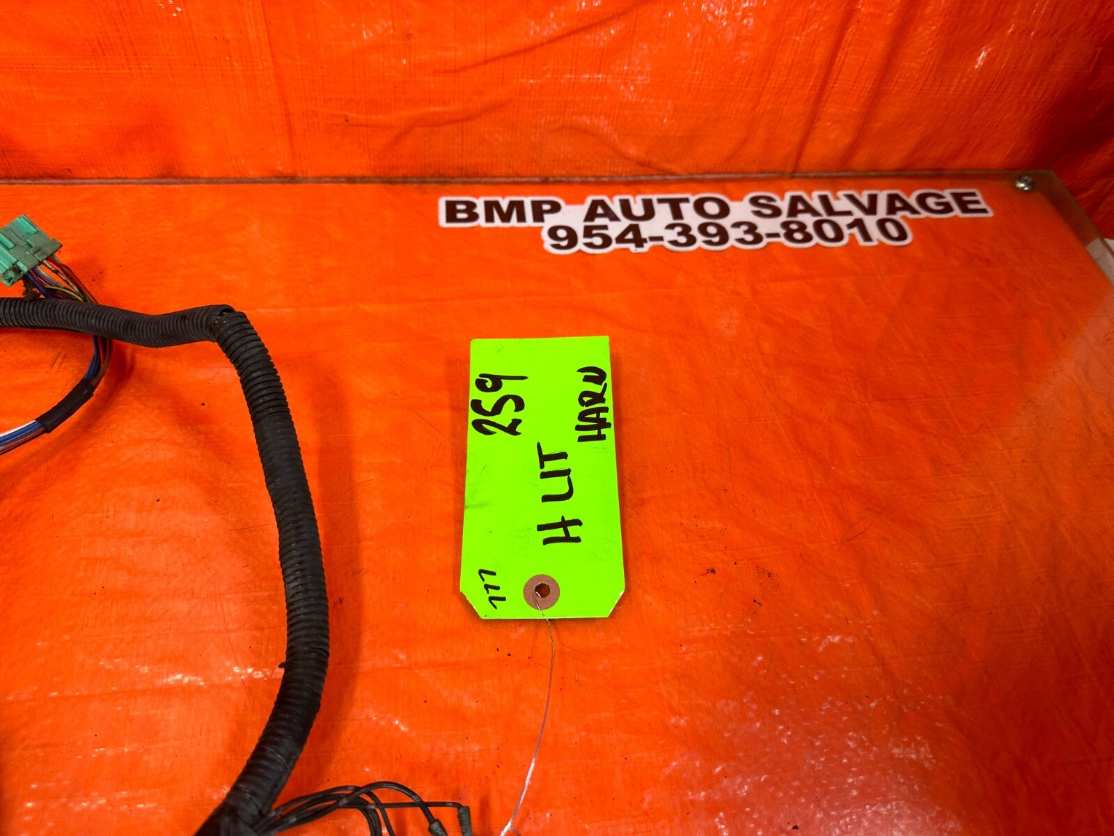 97 98 HONDA PRELUDE   DRIVER LEFT ENGINE BAY CABIN HARNESS 32120 S30 A00 OEM 2594
