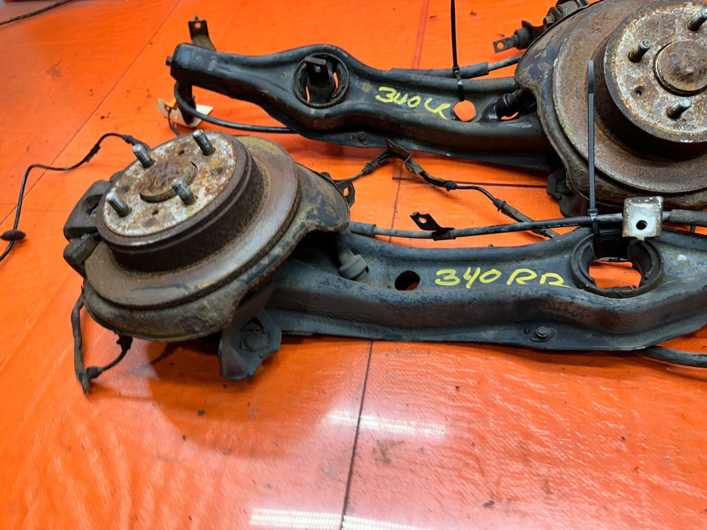94-01 ACURA INTEGRA REAR DISC BRAKE CONVERSION TRAILING ARMS CALIPERS OEM #3408