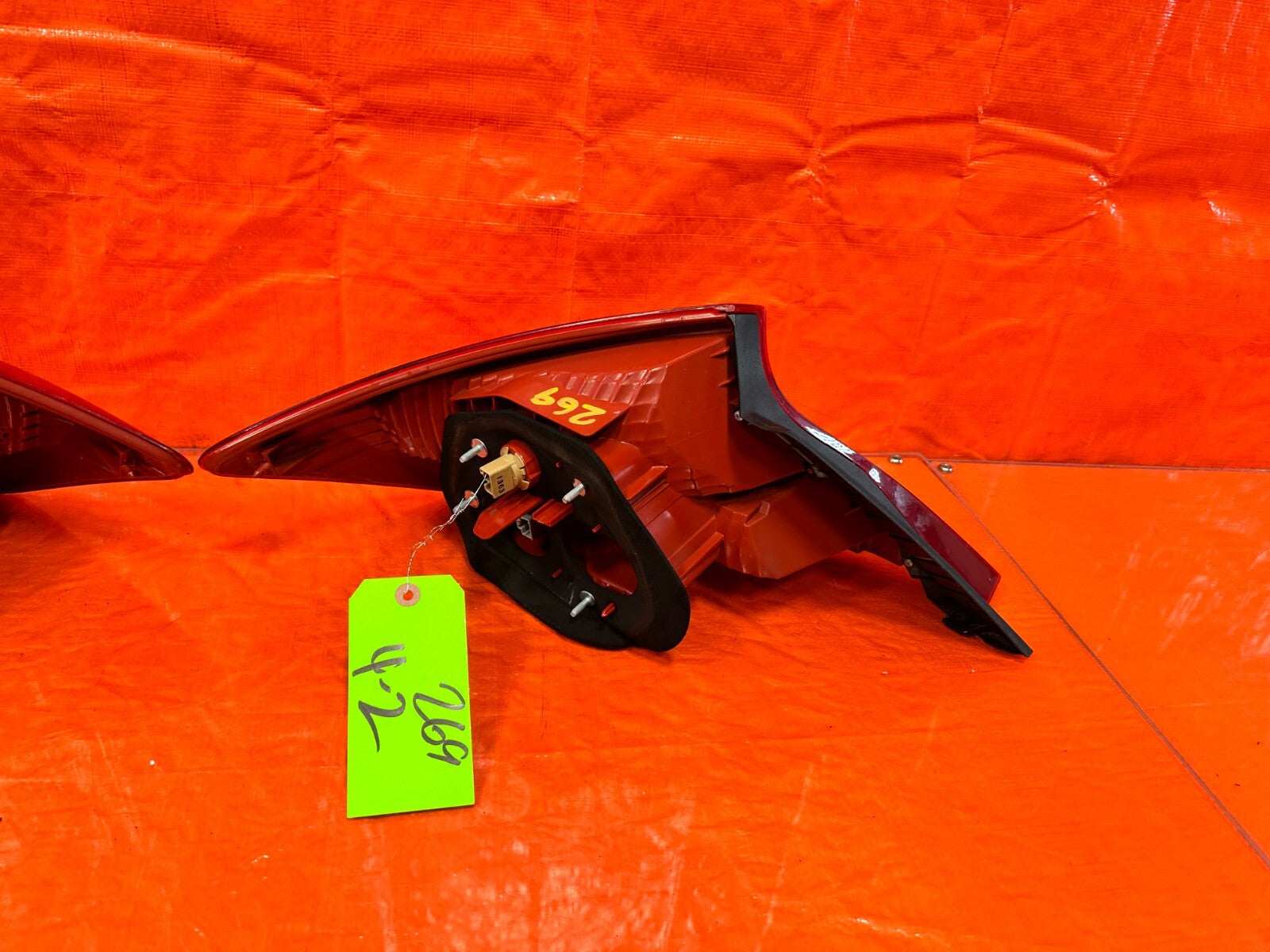 12 13 HONDA CIVIC SI 2D COUPE LEFT AND RIGHT TAIL LIGHTS LAMPS   OEM FACTORY 26915