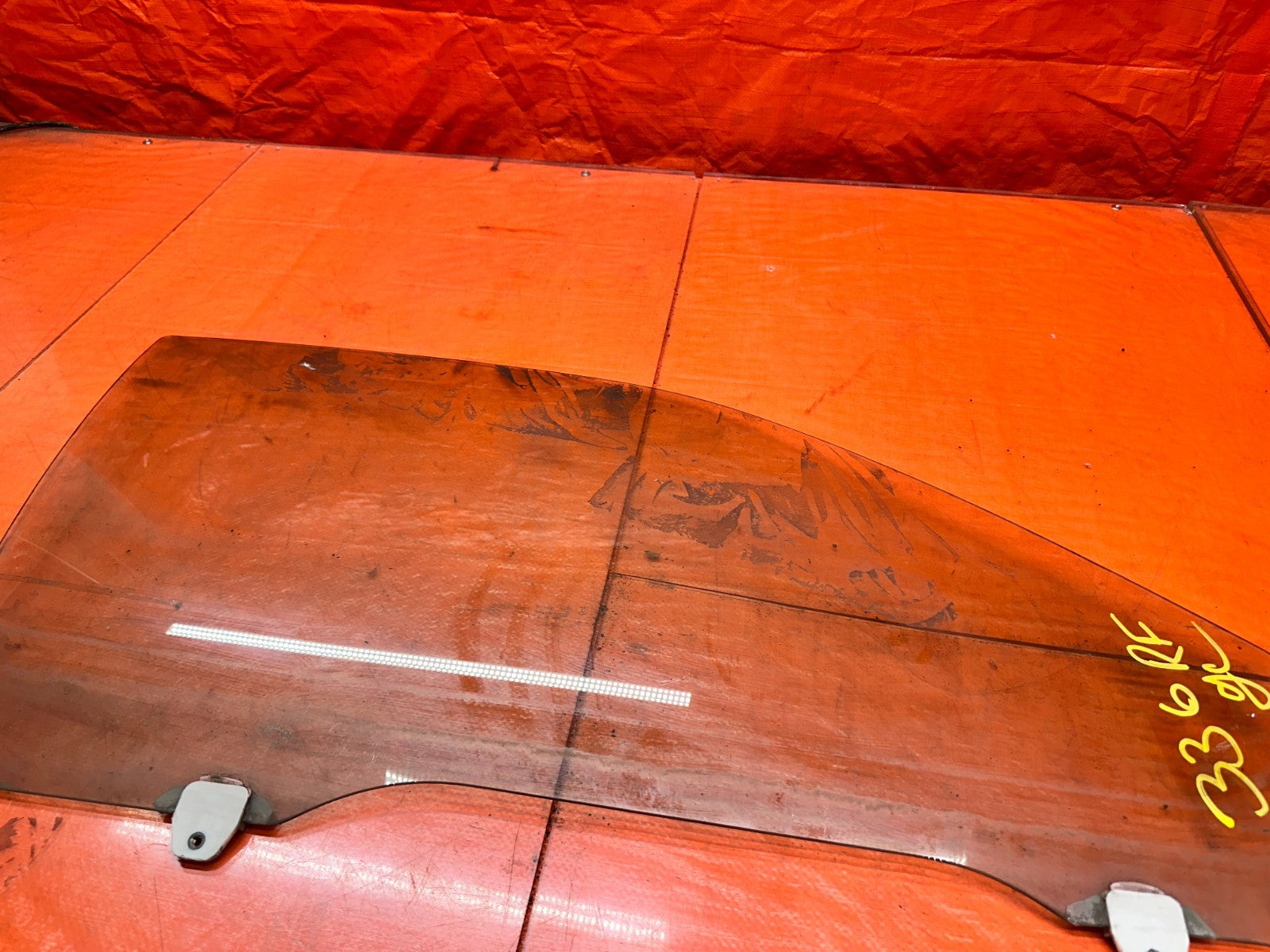 97 01 HONDA PRELUDE 2.2L PASSENGER RIGHT DOOR DOORGLASS WINDOW GLASS OEM #3367