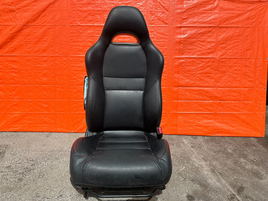 05 06 ACURA RSX   PASSENGER RIGHT   BLACK LEATHER SEAT   OEM FACTORY OE #290