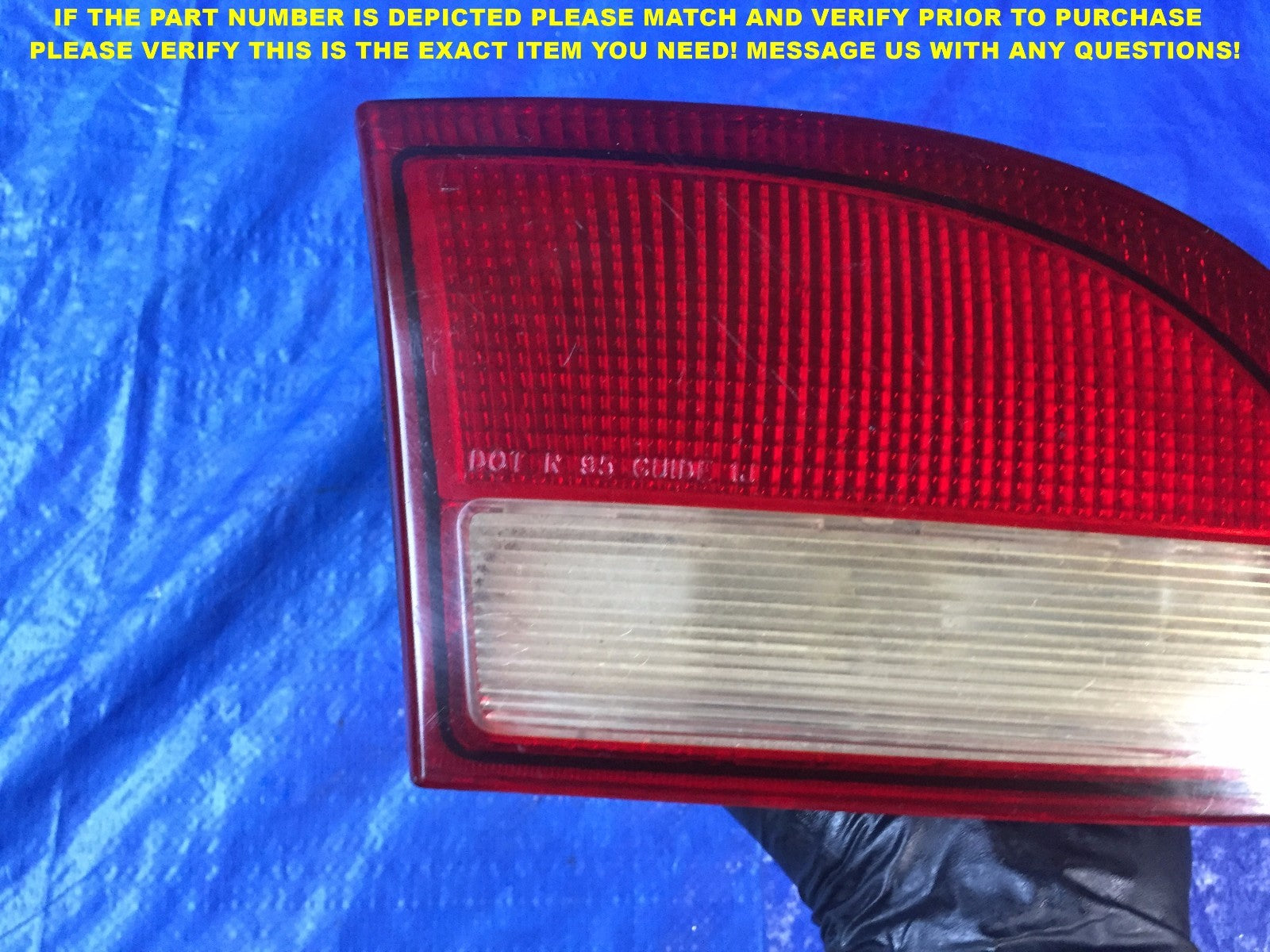 OEM 1995 1996 1997 1998 1999 CHEVROLET CAVALIER DRIVER LEFT TAIL LIGHT 2B2