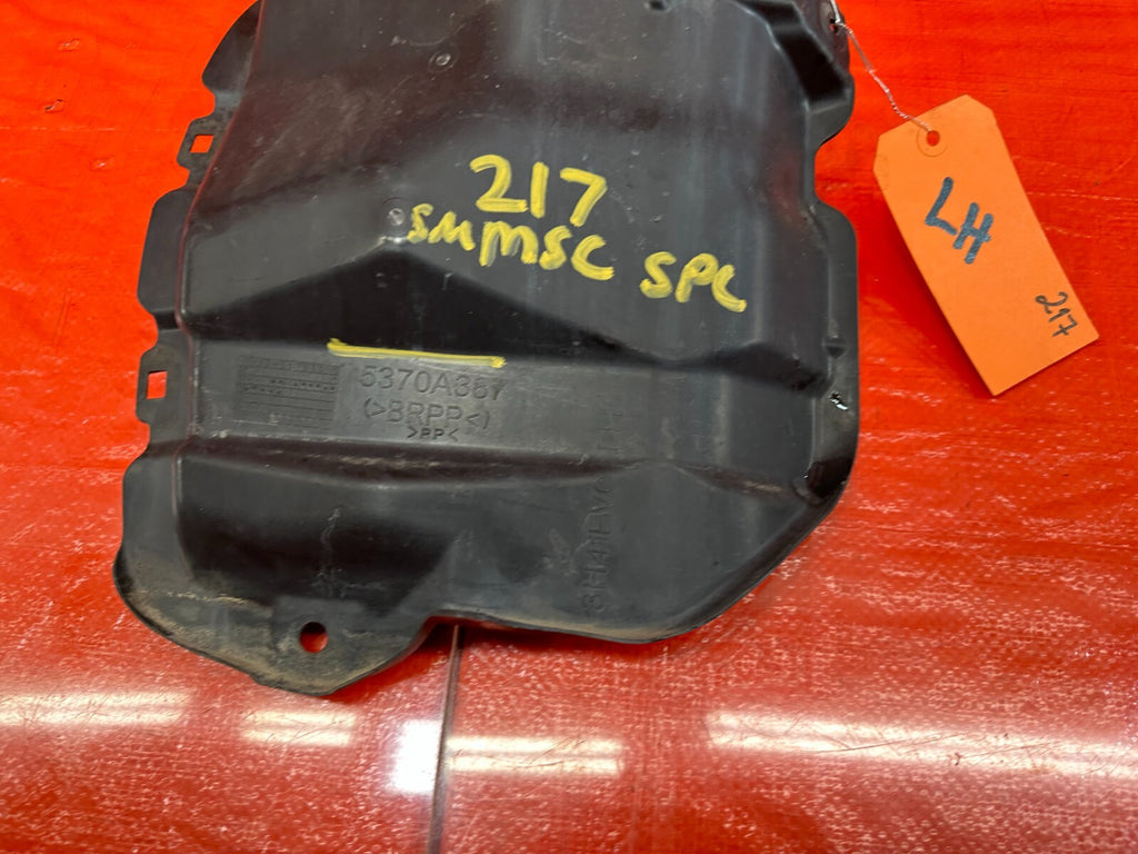 08 15 LANCER EVOLUTION EVO X 10   LINER EXTENSION   DRIVER LEFT SIDE   OEM #2175