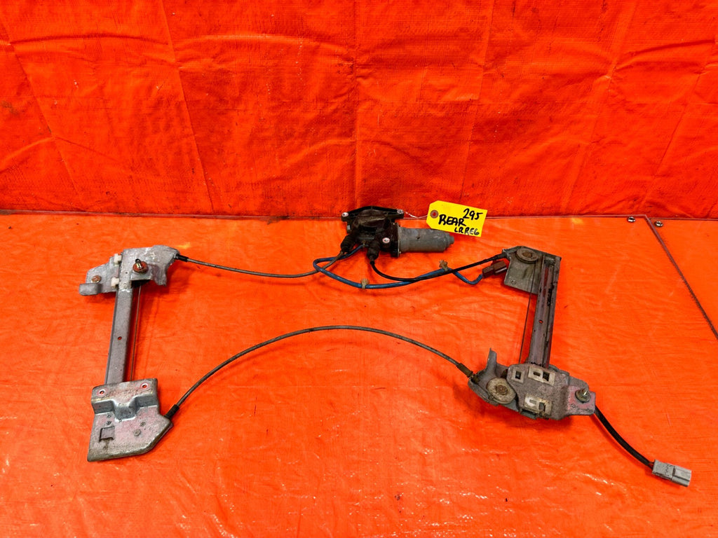 93 97 HONDA DEL SOL   REAR GLASS WINDSHIELD WINDOW REGULATOR W/ MOTOR   OEM #2950