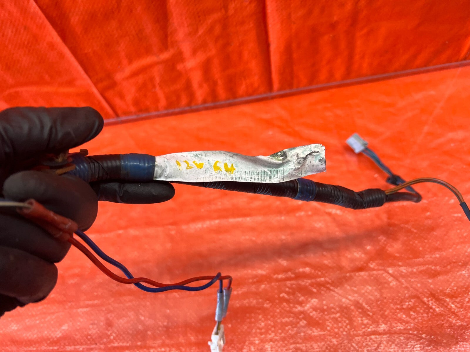 93 97 HONDA DEL SOL S PASSENGER RIGHT FRONT DOOR WIRING HARNESS WIRE LOOM #1269
