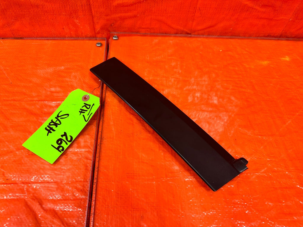 12 15 HONDA CIVIC SI 2D COUPE   PASSENGER RIGHT DOOR SASH TRIM MOLDING OEM 2690