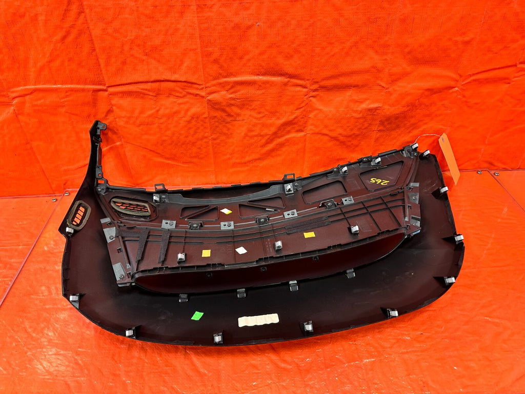 13 15 HONDA CIVIC INSTRUMENT GAUGE CLUSTER SPEEDOMETER TRIM BEZEL PLASTIC OEM 6511