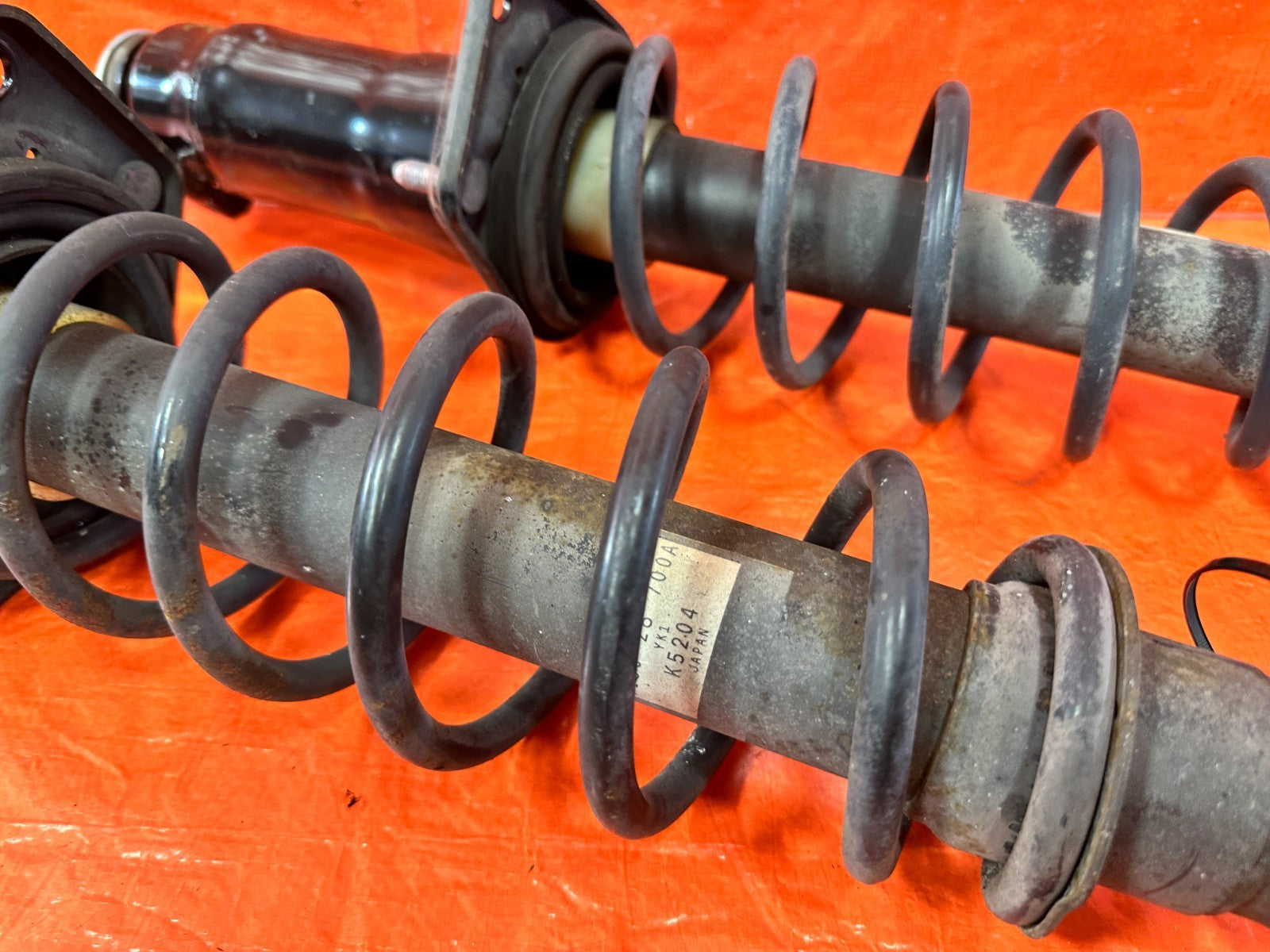 09 11 MAZDA RX8 RX 8   REAR SHOCKS & SPRINGS LEFT AND RIGHT FACTORY OEM #3034