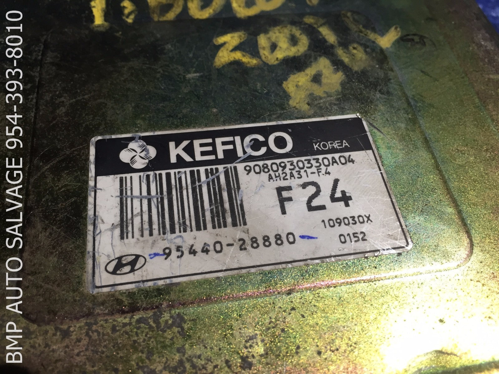 OEM 2000 HYUNDAI TIBURON 95440 28880 TRANSMISSION COMPUTER BRAIN TCU #1112 #F4G1