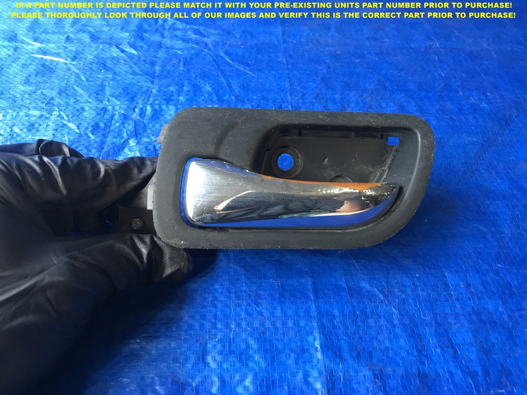OEM 2003 2004 2005 HONDA ACCORD DRIVER LEFT REAR INTERIOR DOOR HANDLE    0