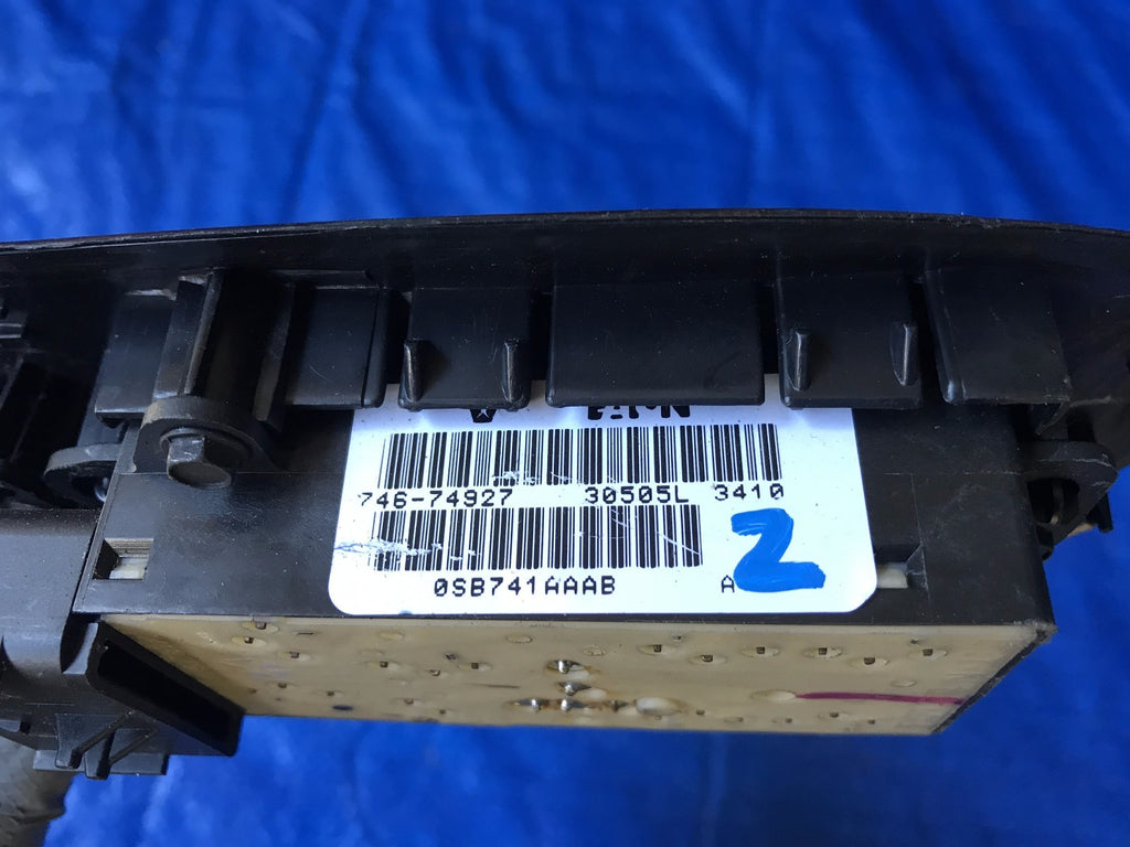 OEM 2004 04 CHRYSLER TOWN AND COUNTRY DRIVER LEFT MASTER WINDOW SWITCH OSB741AAA4