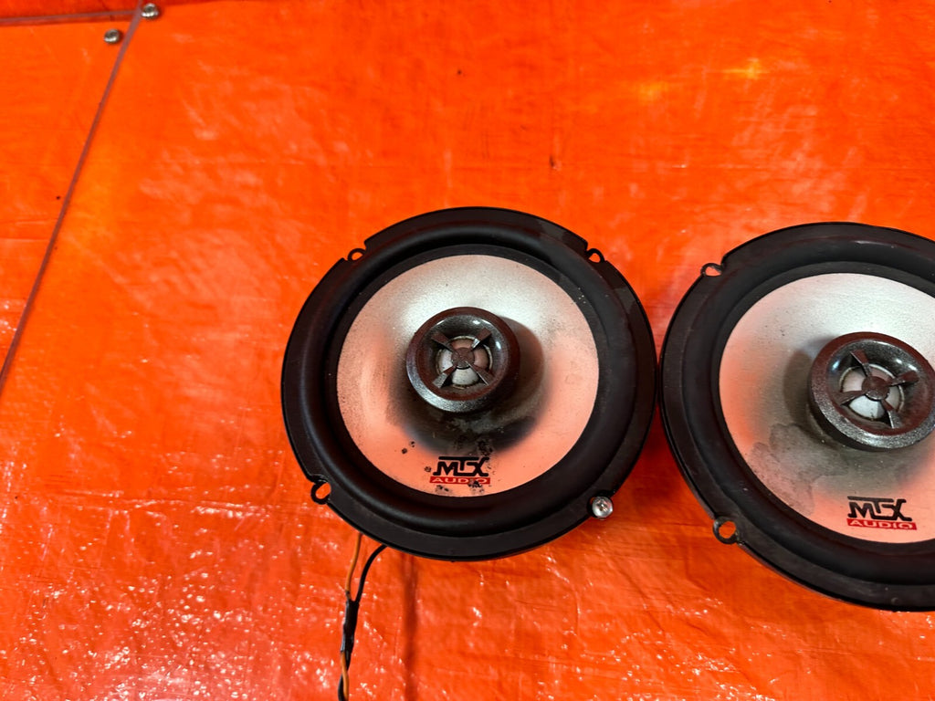 03 06 LANCER EVOLUTION VIII 8 EVO IX 9   MTX AUDI TDX6502 SPEAKERS   #EVO96