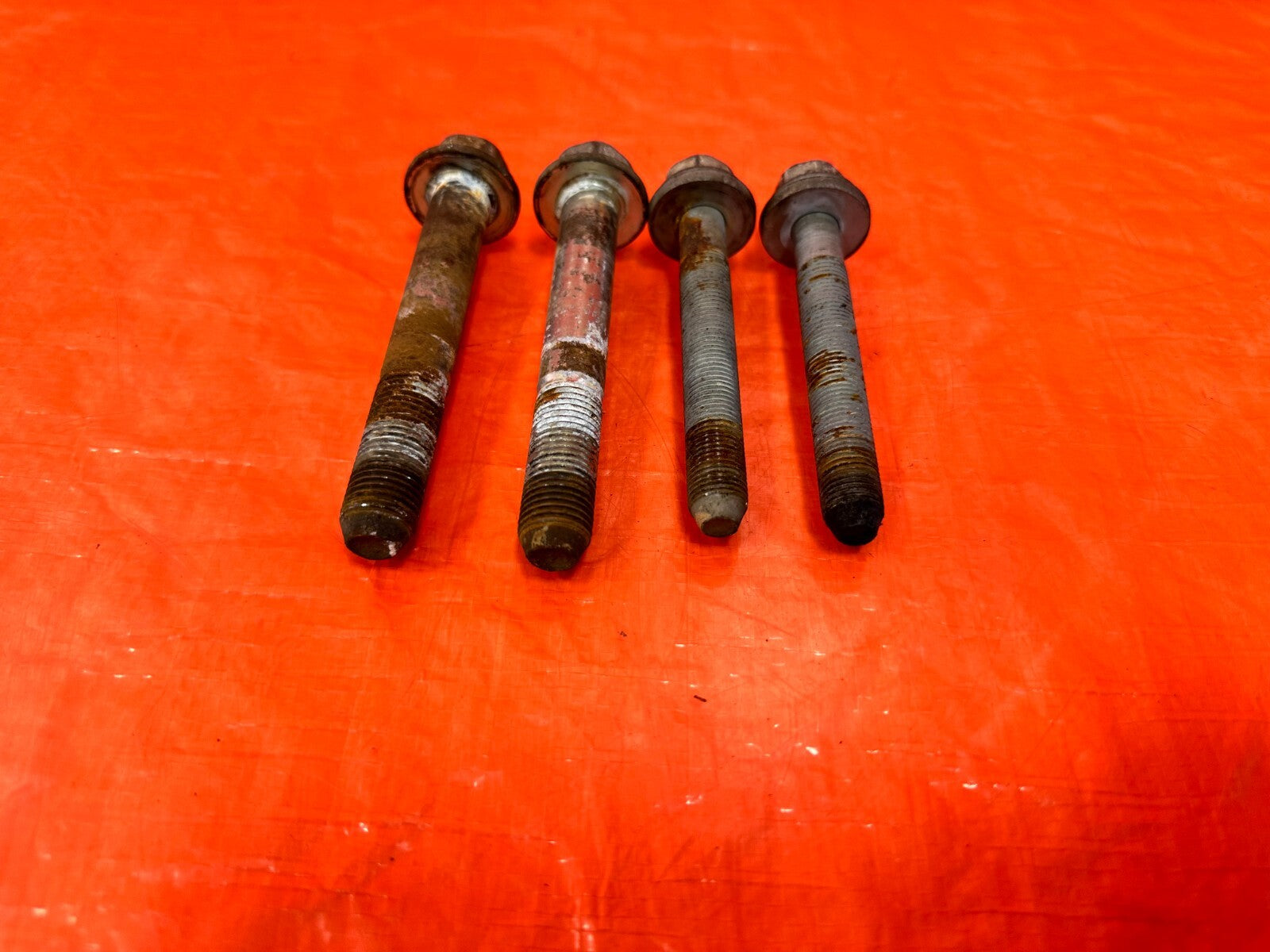 09 14 ACURA TSX   LEFT &  RIGHT FRONT LOWER CONTROL ARM BOLTS HARDWARE OEM #2792