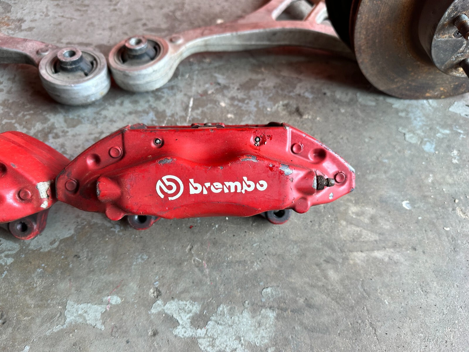RSX HONDA INTEGRA DC5 TYPE R BREMBO SUSPENSION W/ ALUMINUM ARMS SPINDLES HUBS10