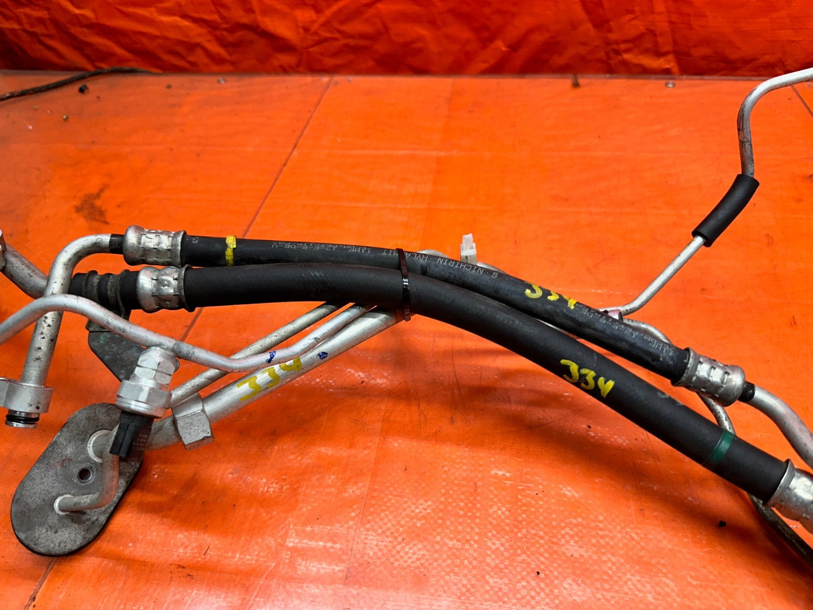 13 15 HONDA CIVIC SI 4D 2.4L AIR CONDITIONING AC HOSES LINES SET OEM #3346