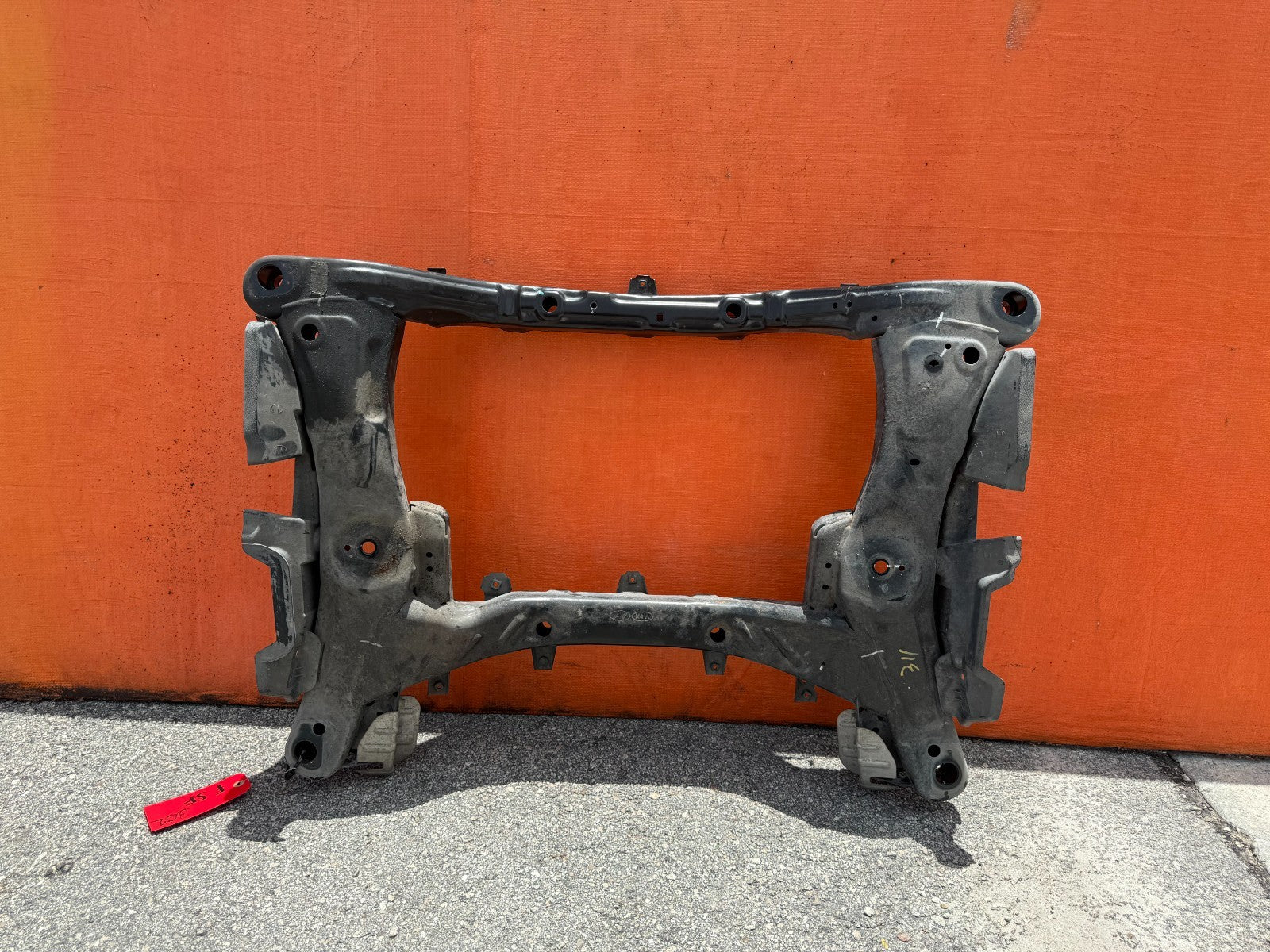 13 16 HYUNDAI GENESIS COUPE FRONT SUBFRAME CROSSMEMBER K FRAME ENGINE CRADLE OEM10