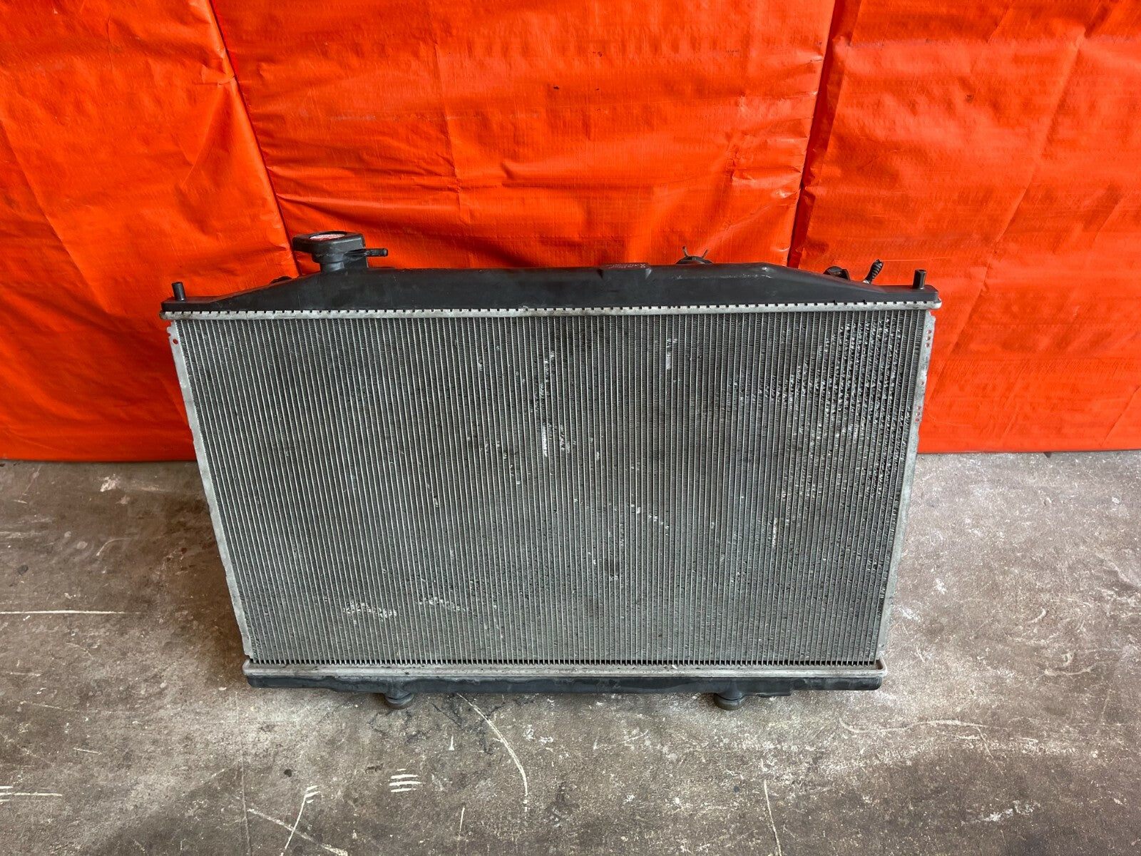 12 14 HONDA ODYSSEY   RADIATOR W/ COOLING FANS MODULES UPPER LOWER HOSES   OEM6